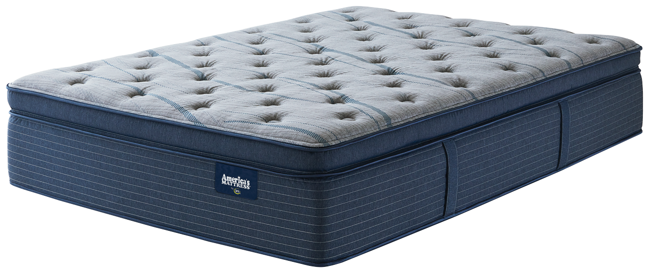 Plush pillow top mattress hot sale queen